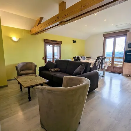 Maison Renovee Confortable, Superbe Vue, Animaux Admis - Fr-1-589-161 בית נופש Gerbamont