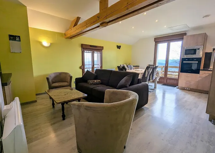 Maison Renovee Confortable, Superbe Vue, Animaux Admis - Fr-1-589-161 Prázdninový dům Gerbamont